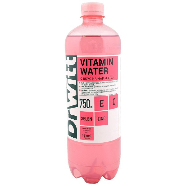 Витаминна Вода Dr. Witt Antiox - 750 мл.